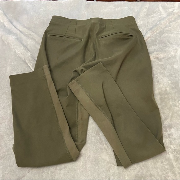 Lululemon &go City Trek Cropped Trouser Fatigue Green 4074 - Picture 8 of 10